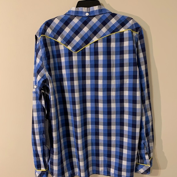 Syn Jeans Men’s Snap Front Shirt - Picture 14 of 16